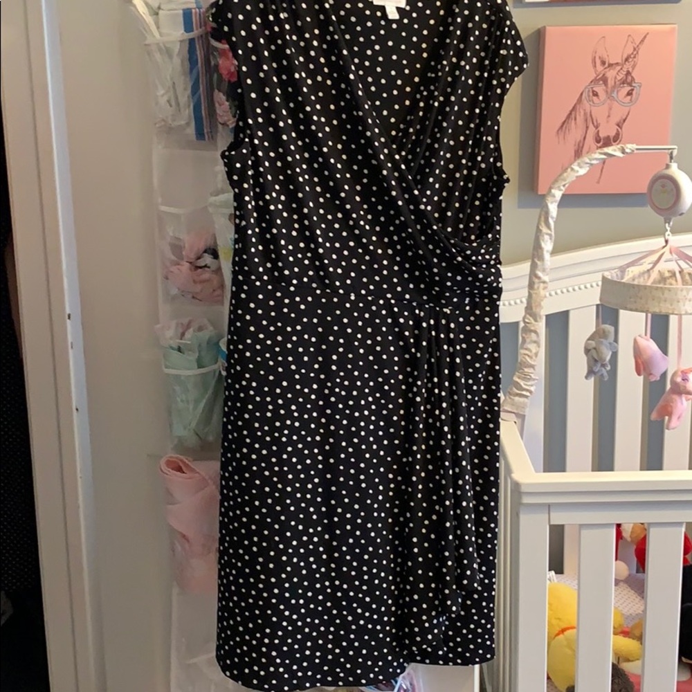 Charter club polka dot dress